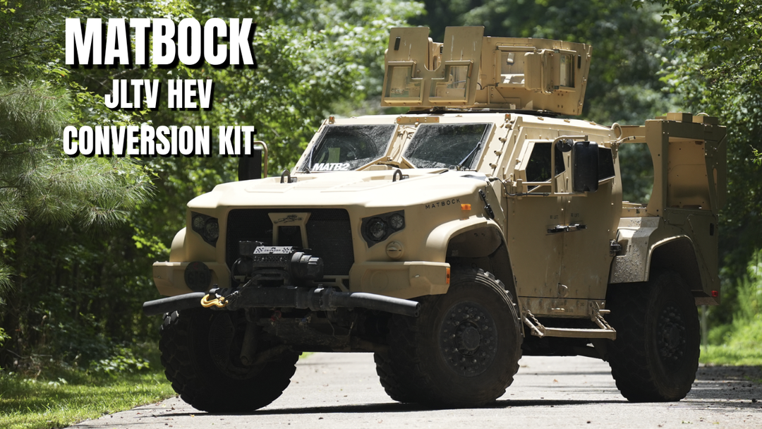 MATBOCK Announces Immediate Availability of JLTV Hybrid-Electric Conversion Kits Following Major Contract Milestone