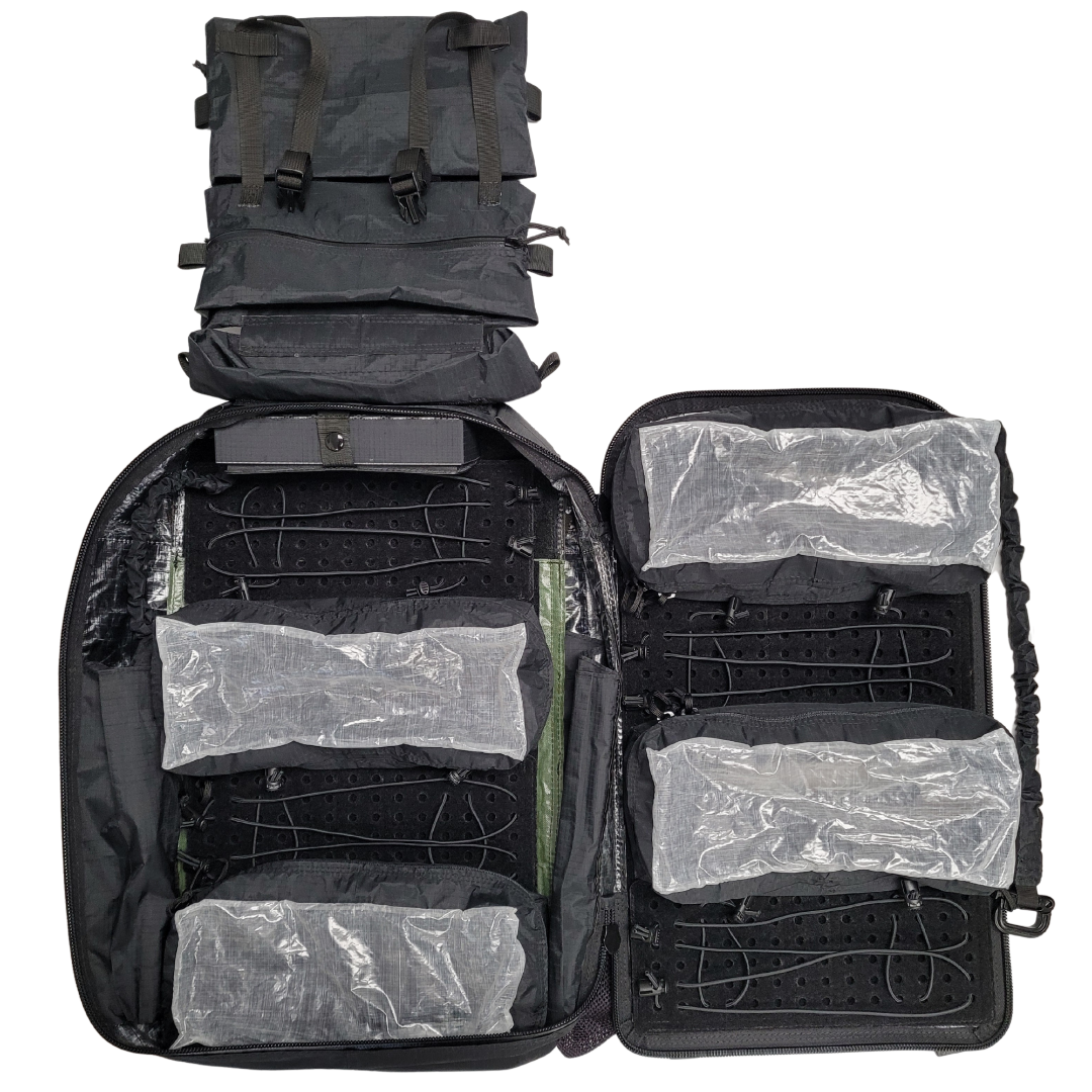 Graverobber™ Sustainment Ruck Kit (Bag+4 Pouches+4 Panels+Drug Box)
