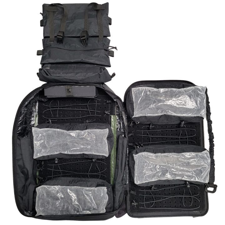 Graverobber™ Sustainment Ruck Kit (Bag+4 Pouches+4 Panels+Drug Box)