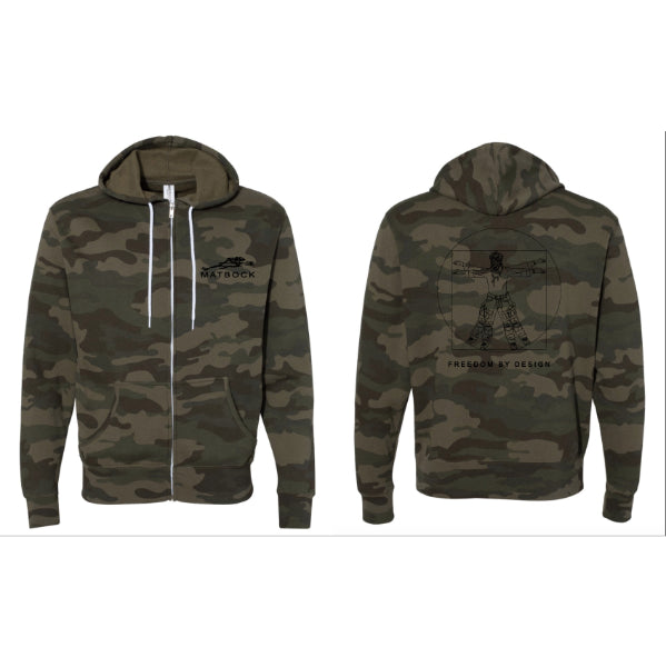 DaVinci Operator Zip-Up Hoodie - MATBOCK